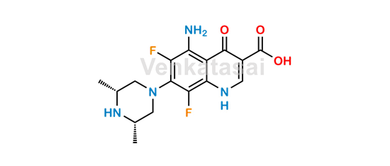 Picture of Sparfloxacin De-cyclopropyl Impurity