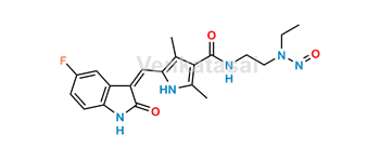 Picture of N-Nitroso N-Desethyl Sunitinib