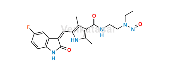 Picture of N-Nitroso N-Desethyl Sunitinib