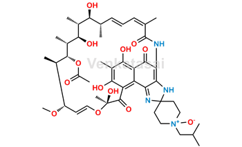 Picture of Rifabutin N-Oxide Open Ring