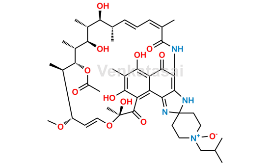 Picture of Rifabutin N-Oxide Open Ring