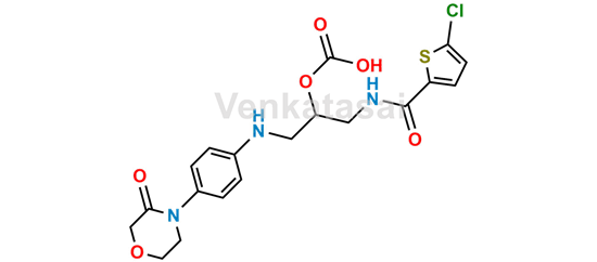 Picture of (R)-1-(5-Chlorothiophene-2-Carboxamidido)-3-((4-(3-Oxamorpholino) Amino) Propan-2-Yl Hydrogen Carbonate