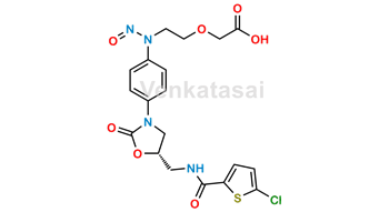 Picture of N-Nitroso Rivaroxaban Open-Ring Acid Impurity