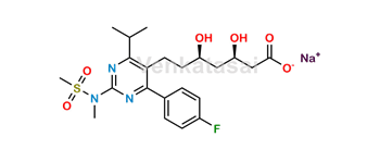 Picture of 6,7-Dihydro Rosuvastatin Sodium Salt