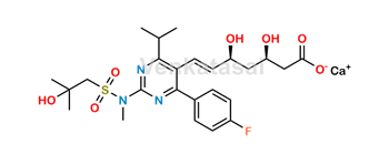 Picture of Rosuvastatin EP Impurity A (Calcium salt)