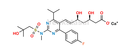 Picture of Rosuvastatin EP Impurity A (Calcium salt)