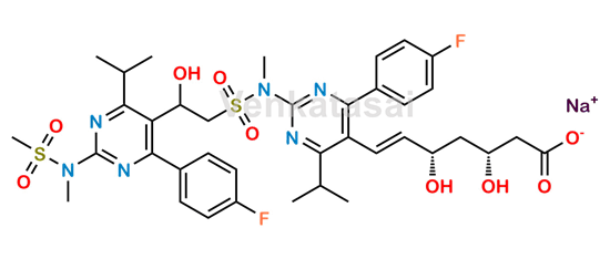 Picture of Rosuvastatin EP Impurity E (Sodium Salt)