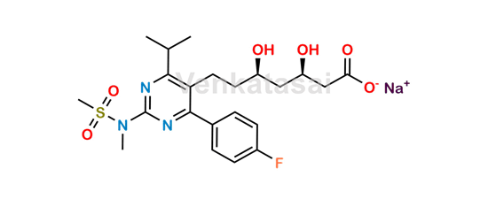 Picture of Rosuvastatin EP Impurity L (Sodium salt)