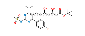 Picture of Rosuvastatin EP Impurity L Tert-butyl Ester