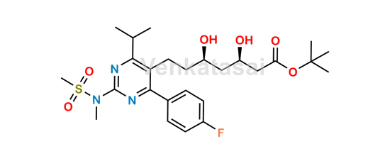 Picture of Rosuvastatin EP Impurity L Tert-butyl Ester