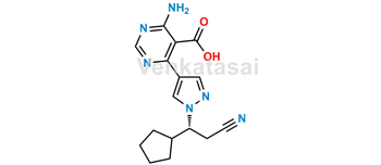 Picture of Ruxolitinib acid amine impurity