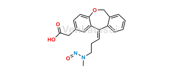 Picture of N-Nitroso Olopatadine N-Desmethyl Impurity