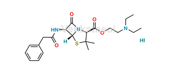 Picture of Benzylpenicillin Diethylaminoethyl Ester Hydroiodide