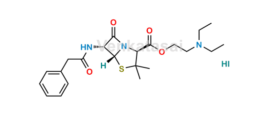 Picture of Benzylpenicillin Diethylaminoethyl Ester Hydroiodide