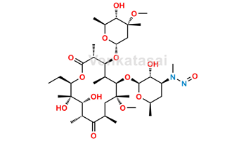 Picture of N-Nitroso-N-Desmethyl-Clarithromycin