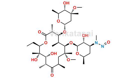 Picture of N-Nitroso-N-Desmethyl-Clarithromycin