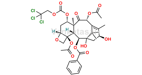 Picture of 7-{[(2,2,2,-Trichloroethyl)oxy]carbonyl} Baccatin III