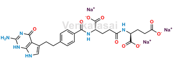 Picture of Pemetrexed EP Impurity D (Trisodium Salt)