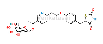 Picture of Hydroxy Pioglitazone (M-IV) β-D-Glucuronide