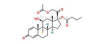 Picture of 9α-Fluoro Prednisolone 17-Butyrate-21-acetate