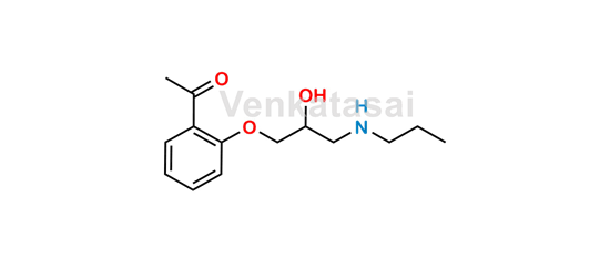 Picture of 1-[2-[2-Hydroxy-3-(propylamino)propoxy]phenyl]ethanone