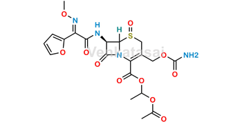 Picture of Cefuroxime Axetil Sulfoxide Impurity