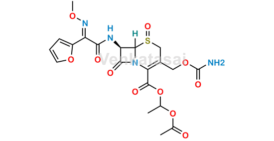 Picture of Cefuroxime Axetil Sulfoxide Impurity