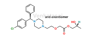 Picture of Propylene glycol ester of cetrizine diastereomer 2