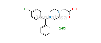 Picture of CETIRIZINE EP IMPURITY B (Dihydrochloride Salt)