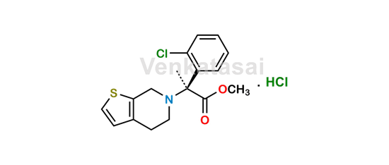Picture of Clopidogrel Hydrogen Sulfate Impurity B (HCl)
