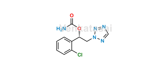 Picture of (S)-1-(2-Chlorophenyl)-2-(2H-tetrazol-2-yl)ethyl carbamate