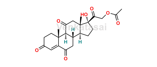 Picture of 6-Keto Cortisone-21-Acetate