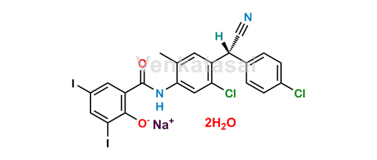 Picture of Closantel Sodium Dihydrate