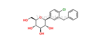 Picture of Dapagliflozin desethoxy impurity