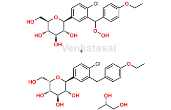 Picture of Mixture of Dapagliflozin Hydroperoxide and Dapagliflozin propanediol