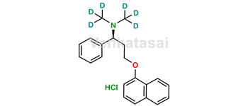 Picture of Dapoxetine-d6 Hydrochloride