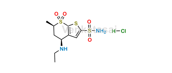 Picture of Dorzolamide EP Impurity B (HCl)