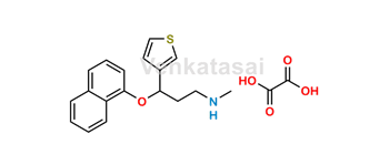 Picture of rac Duloxetine 3-Thiophene Isomer Oxalate
