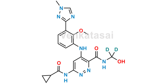 Picture of Deucravacitinib Impurity 9