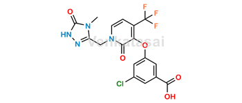 Picture of Doravirine Carboxylic Acid Impurity