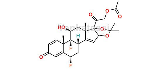 Picture of Fluocinonide Impurity 5 (delta-14-Fluocinonide)