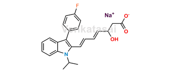 Picture of Fluvastatin 3-Hydroxy-4,6-diene Sodium Salt