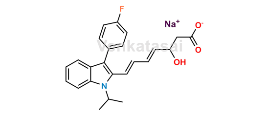 Picture of Fluvastatin 3-Hydroxy-4,6-diene Sodium Salt