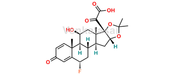 Picture of Flunisolide-21-Carboxylic Acid