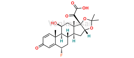 Picture of Flunisolide-21-Carboxylic Acid