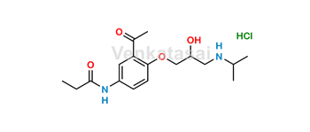 Picture of Acebutolol EP Impurity J Hydrochloride