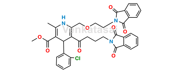 Picture of Amlodipine Di-Phthalimide Impurity