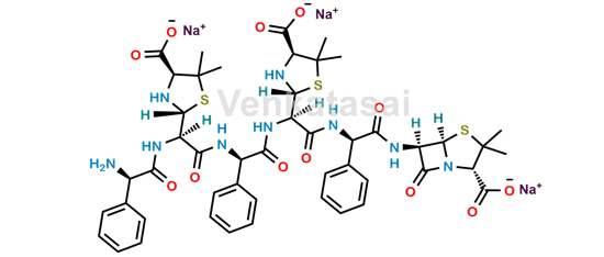Picture of Ampicillin Oligomer 1 (trimer) Sodium salt