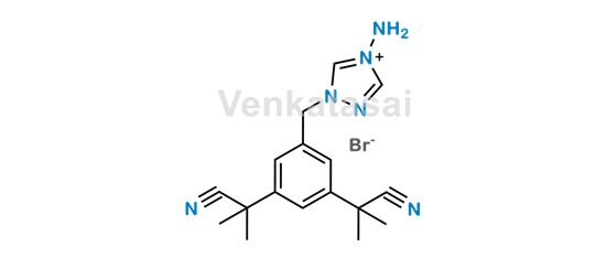 Picture of 4-Aminoanastrozolium Bromide  