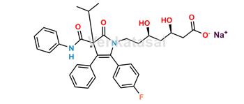 Picture of Atorvastatin Pyrrolidone Analog Sodium salt (USP) 